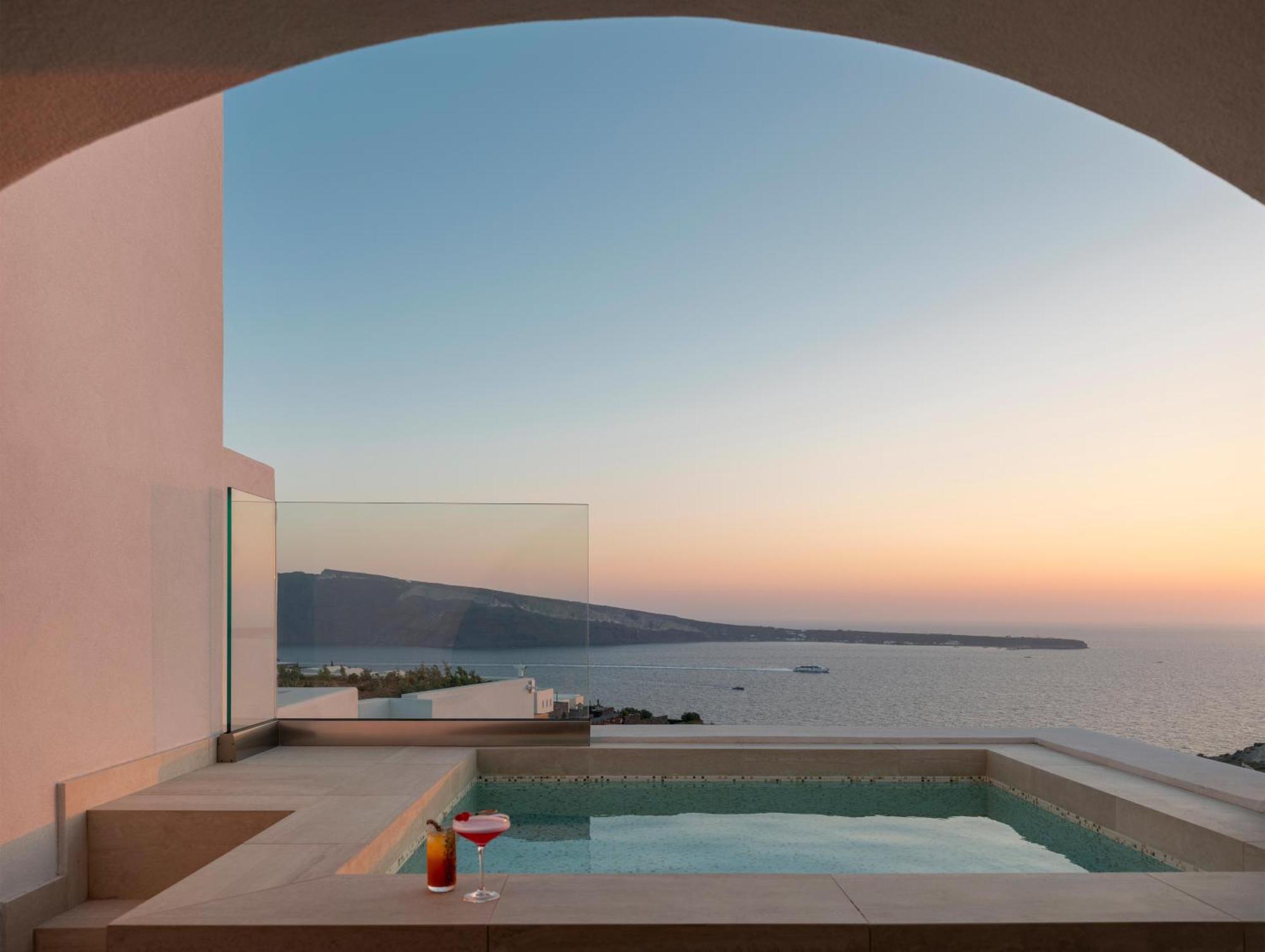 Santo Pure Oia Suites & Villas Oda fotoğraf
