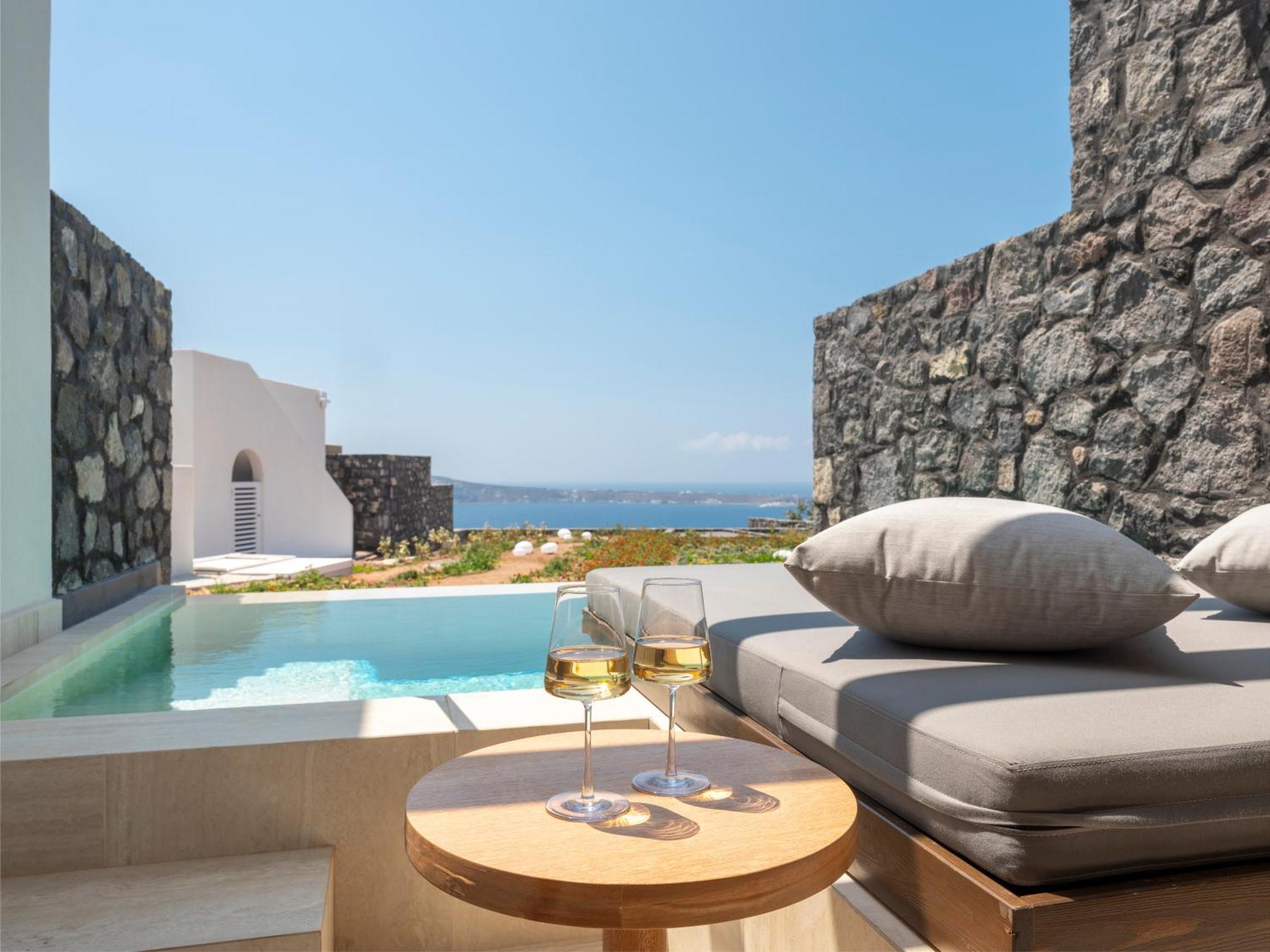 Santo Pure Oia Suites & Villas Dış mekan fotoğraf
